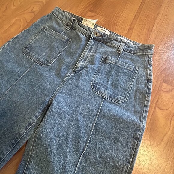 Cotton On Pocket Flare Jeans Size 14 - Picture 3 of 3